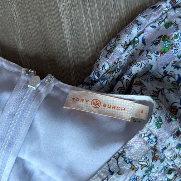 Tory Burch Printed Lace Top 4 - Picture 9 of 10